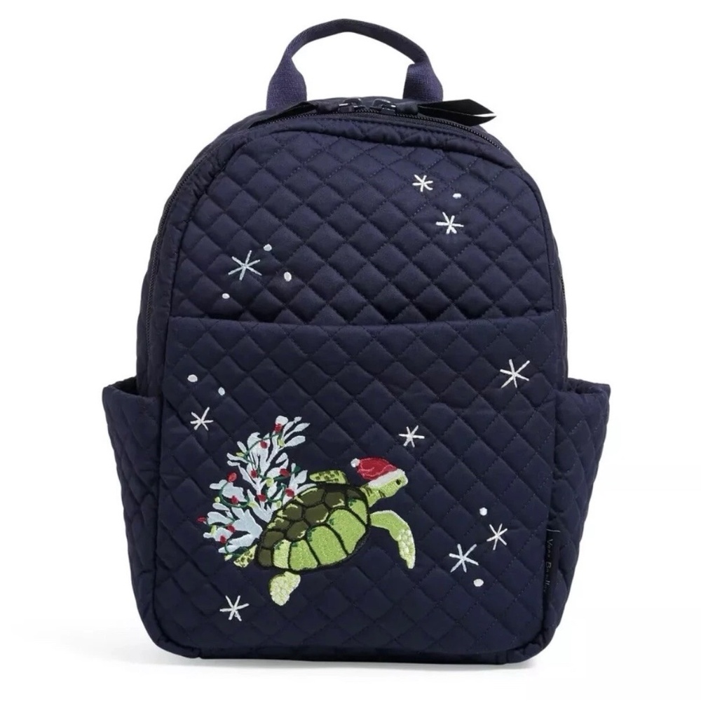 Vera Bradley‎ Embroidered Turtle Small Backpack Bag